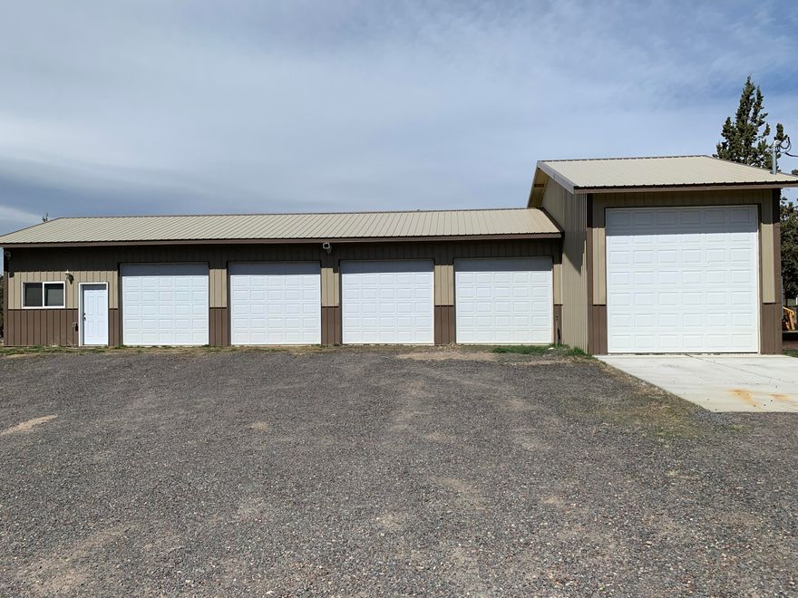 Drive down the lengthy driveway to a very quiet and serene setting on your 6.8 acre horse property wit a 1972 Mobile home- 3bed/1 bath that is very clean and tidy. Currently rented and renters would love to stay. 90 day notice to vacate will be given at accepted offer. Very nice park like setting in front of mobile home with underground sprinkler system. There are two sheds and a very nice 2015 built 4 bay plus RV pole barn. Separate electrics 200 AMP service to shop. The floors have been epoxy covered. Car collectors dream. There are two car lifts that can be purchased outside of escrow. There is room enough to build another shop next to it. This will have to be a cash deal as the mobile home is too old in order to get a loan. You may be able to get a combo loan for the property and to build your new home. Perfect spot to live in the mobile home while building your new dream house. Please do not drive down the driveway.  By appointment only with the agent attending.