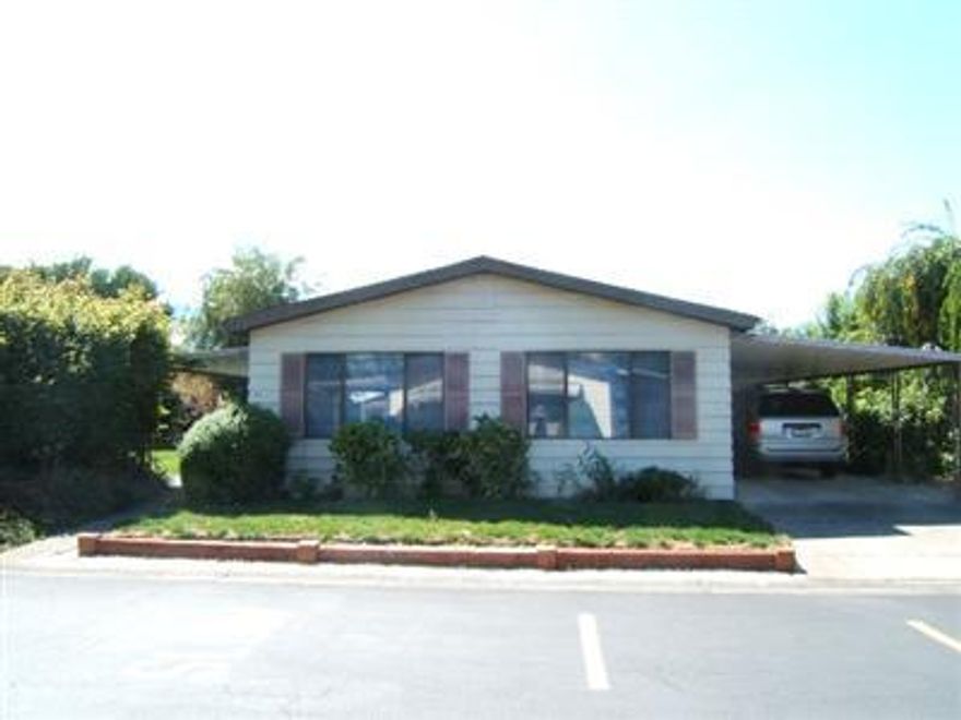 55+ Gated community across from property management office, mail boxes conveniently located, and a very quiet neighborhood. This 1982 Golden West MH resides on Mt. View Drive #89 in Talent. Home has 2 bedrooms and 2 baths. Vaulted ceiling in living room with a great floor plan. Landscaped, wonderful work shed, attached carport and a great covered patio. Dog run nicely gated. Spectacular Clubhouse facilities, swimming pool, exercise room and lots of activities. Great work shed shouldn't be missed! Does come with home. Seller will look at all reasonable offers.