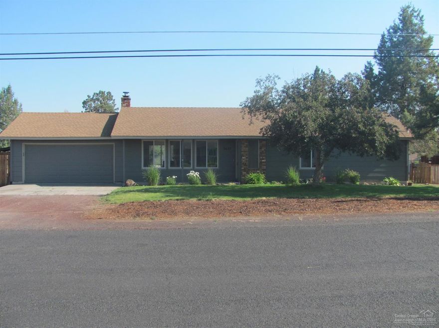 Cute, clean Ranch-style home. Large lot, almost 1/2 acre. RV & additional parking. Lots of upgrades such as new double pane windows throughout, newer HVAC system, newer fireplace insert, new door jams, new paint inside & out. Beautiful big backyard w/new turf & in-ground sprinkler system. Cyclone fenced.
