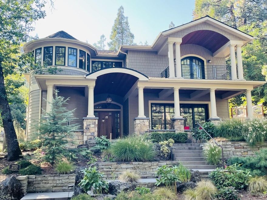 Spectacular custom home bordering Lithia Park. Sold off market, not listed.