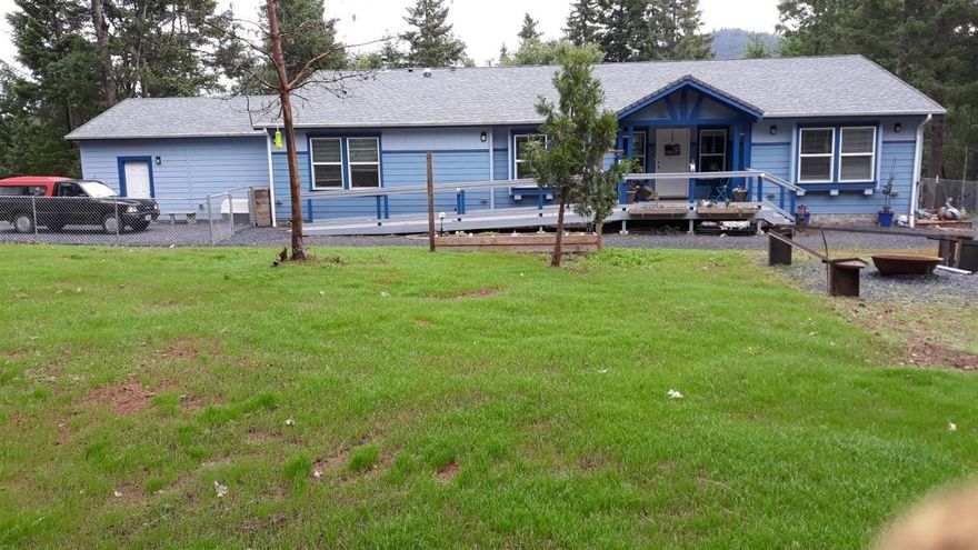 Welcome to your piece of the Oregon Dream! 40 fenced acres of marketable timber with nature trails and paths. Its yours to enjoy. This property is located just outside of town, near the ever growing GP Downs. The property, with its large barn, could e a great place to raise and board horses. Full RV hookups with several RV parking spots. Per Seller, the new Solar System keeps their electric bill very low, all year. There is a generator all ready to go if the electric goes out. The home has many great qualities. Vaulted ceilings,an open floor plan, beautiful floors and windows. The kitchen is perfect for entertaining with plenty of room to move about. A split floor plan makes the master bedrm, bath and walk-in closet feel private and secluded, away from the hustle and bustle of a busy home. The two separate decks could be perfect for morning coffee and a quiet evening watching the Sunset.