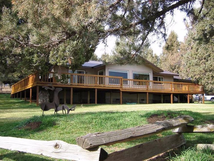 TURN KEY 163.59 acre pasture ranch! Beautiful open floor plan with top quality throughout the 3 bdr/2 bth home, Montana River Rock stone fireplace by Vern Gerhard, rustic beams, oversize 2 car garage & expansive cedar decks overlook valley, gravity flow irrigated pastures & triticale. 32 acres manicured treed hillside fenced and cross fenced with 4 water tanks, ideal for wintering and wildlife. Ideal horse and cattle setup with complete Powder River cattle working corral, hay storage, 74x61' metal barn with 4 stalls, tack room & vet room. Topped off by 97 x 224' Powder River Panel arena and 55' round corral. Every detail has been beautifully maintained on this peaceful, private ranch; very hard to find for the price!