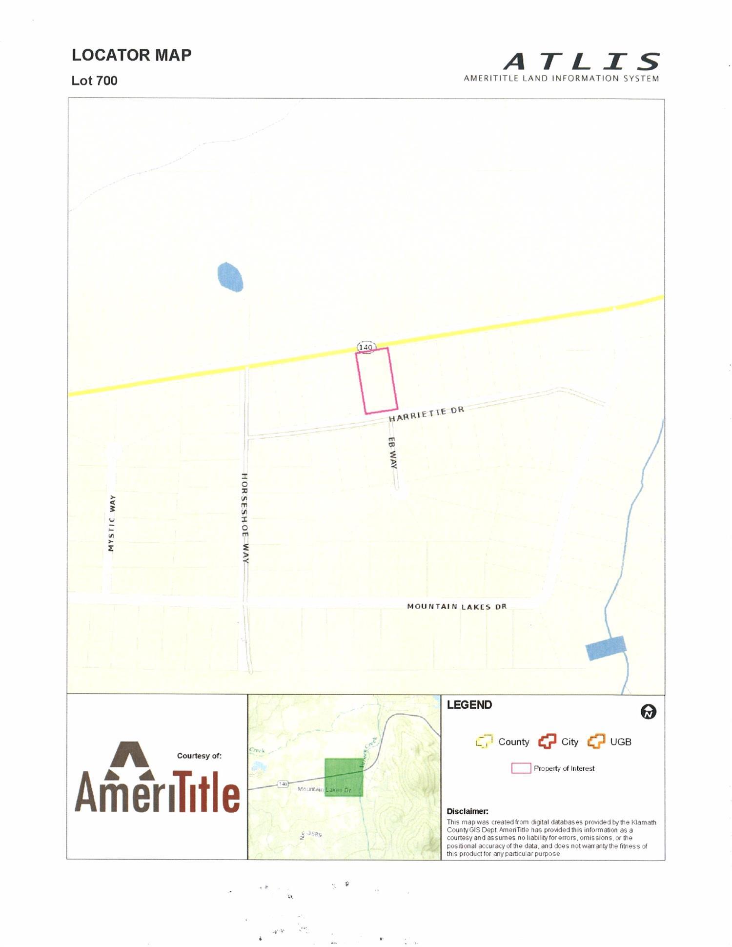 Mountain Lakes Homesites - Land