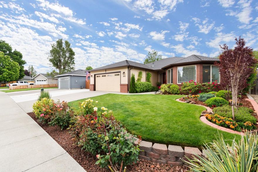 Extraordinary Home!  The most selective buyer will appreciate the unparalleled quality and attention to detail in this beautiful home.  Great floorplan includes 3 bdrms, 2 baths & 1877 sqft of superb remodeling throughout.   All hardscape flooring, new appliances, upscale leather-finish granite counters, bay windows, gorgeous landscaping, tasteful décor, RV parking and so much more.  Be sure to ask for full amenity list for many add'l details.  Are you ready to create your best memories?  Only $430,000.00.