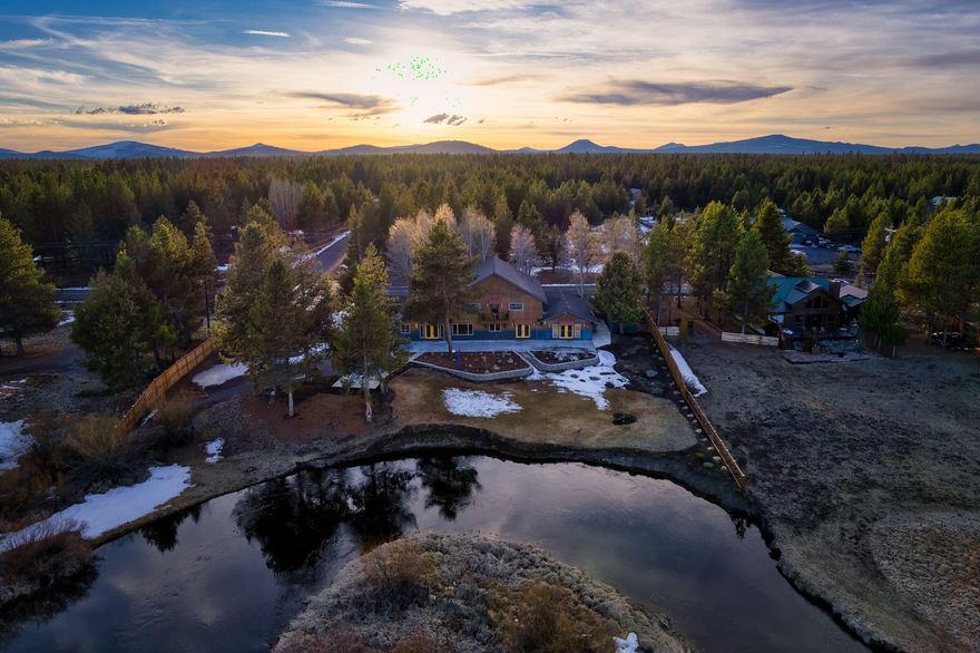 Truly a Central OR riverfront paradise with 250' of frontage on the Little Deschutes River. Experience both indoor & outdoor living in this majestic, custom home w/direct river access to fishing, kayaking, swimming, wildlife viewing and breathtaking views of Paulina Mtn Peak, grassy open spaces, & spectacular sunsets.  Exuding quality, this NW Craftsman home was re-designed and expanded from the foundation up in 2020. Inside you'll find thoughtfully laid out living on the main level with 3 en-suite bedrooms, an office, chef's kitchen, separate family room and a primary suite tucked away showcasing a luxurious bathroom  featuring a warm ambient fireplace, therapeutic air tub, walk-in tiled dual shower and jaw dropping 15' x 11' closet.  Upstairs you'll find an airy, view oriented, open loft/game room, a  wet bar complete with a 1/2 bath and walk-out balcony.  As an added bonus 24' x 44' pole barn for an RV PLUS a 2 car attached garage, new landscaping, hot tub & much more. A must see!