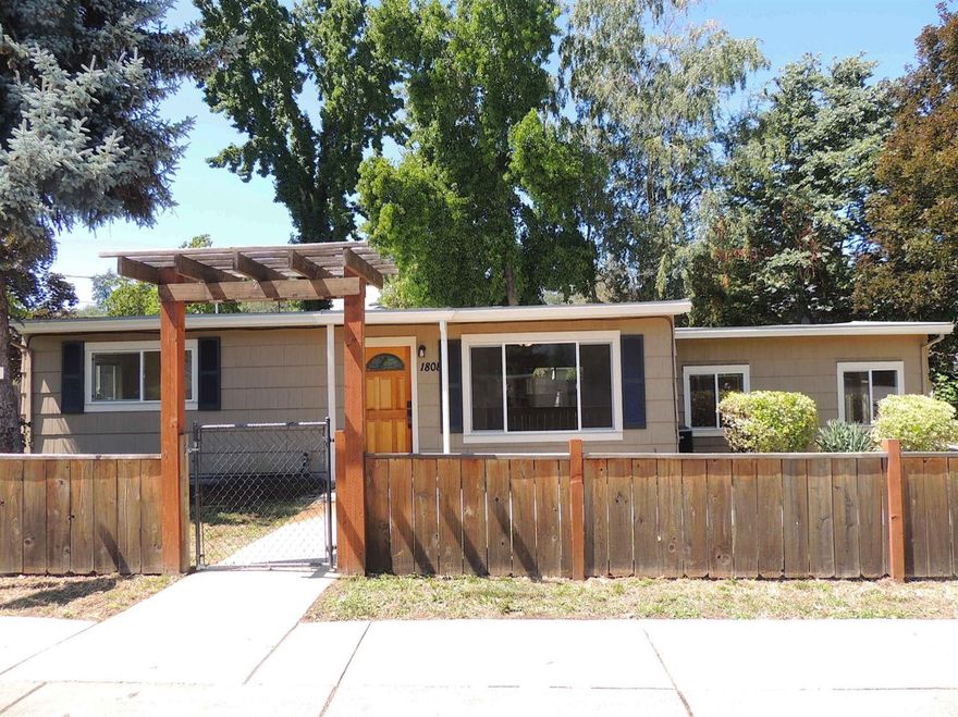 Adorable and newly updated ~ this 3 bedroom, 2 bath home has a split floor plan with a big master bedroom and bath. Great open space, oversized single car garage and a wonderful yard with lots of additional parking. Close to town and all its amenities. Come view today!!