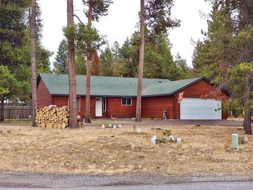 Act now! Home just vacated. Available for a short time before Gorilla Capital begins interior renovations. Once the seller paints the interior and replaces carpet, this will be listed at $314,900. Beautiful single level home in desirable Three Rivers South Community, minutes from Sunriver Resort, the Deschutes River, multiple lakes and Mt Bachelor. Private setting with a fenced back yard. Lots of room for RV parking and/or shop. One year home warranty provided by the seller. Not bank owned, not short sale. This price is only valid until renovations begin.