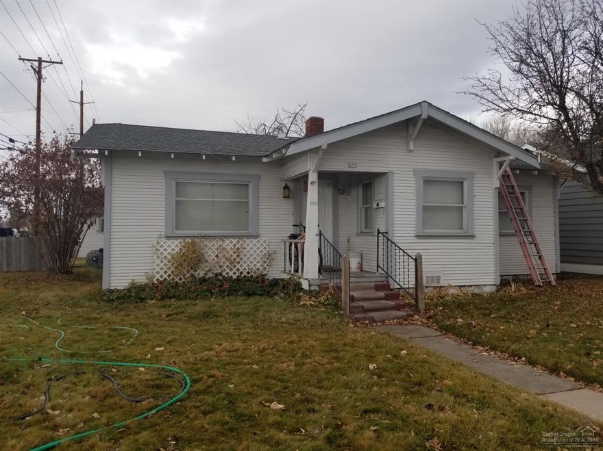 Front home is 1074 sq ft single level, living, 2 bedrooms plus a bathroom, kitchen with nook area off to the side. There is a larger area in the back off the kitchen that the renter curerntly uses as a bedroom. Coming in the back door is another area they have stored items in. Home has utility and mud room. New gas heaters have just been installed. Secondary living out back 456 sq ft. One bedroom, small living with kitchen, newer cabinets and sink. Extra storage attached to this building. Old and not in very good condition. See County Historical Society.