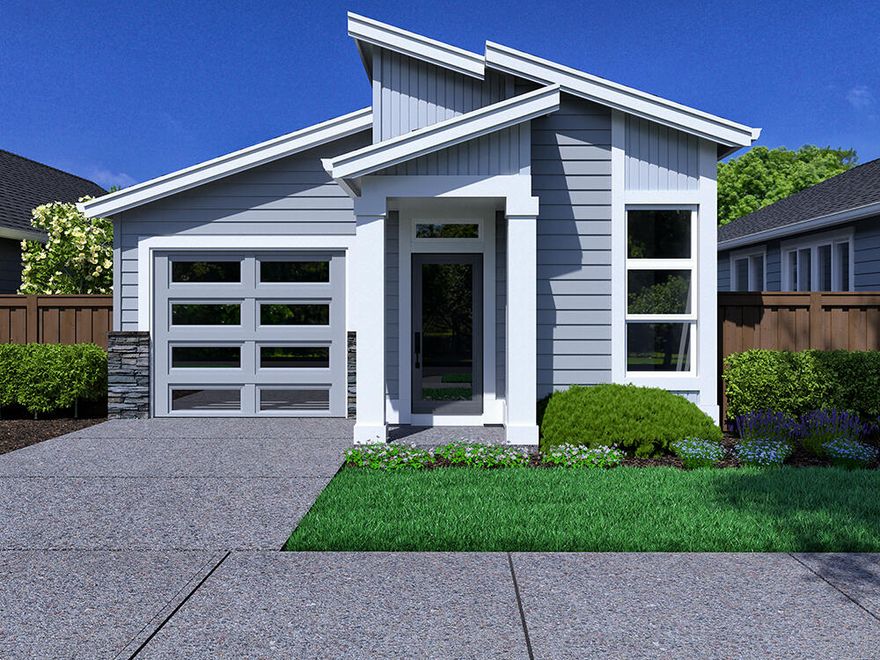 Outstanding Orchard floor plan built by quality award winning Pahlisch Homes acts as a cozy cabin for all your family/guests. Enjoy activities, dinner and making memories in the open concept great room and dining area, with the master suite and second bedroom tucked away in the back. The kitchen and all bathrooms offer solid Quartz counters and luxury wood laminate flooring throughout.   As in all Pahlisch Homes, well-crafted finishes are used throughout.  Let the HOA care for your front yard and enjoy summers in your community swimming pool! Photos are of similar home, specifications vary. Front yard landscaping, and AC pre wire included. Homeowners and residents here will have access to a full spectrum of private recreational amenities including swimming pools, parks, green spaces, and paved paths by Summer 2023 in Petrosa! Model home village is open daily from 12-4.