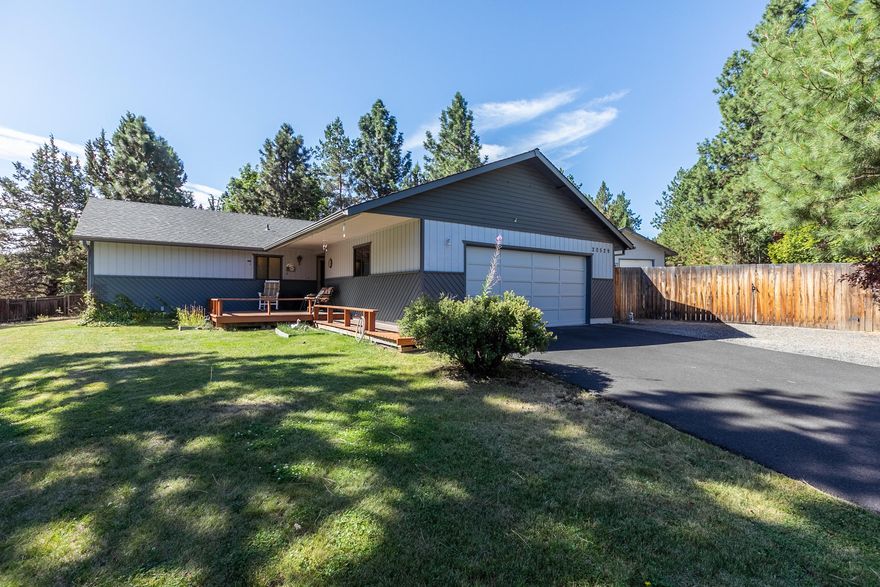 If you are looking for a quiet, peaceful setting in town, this is it! Wonderfully cared for single level home on almost 1/2 acre in a quiet cul-de-sac. This 3bd/2ba home features a light and bright living room, tiled showers, nice landscaping, a two car garage, a 24X24 finished heated shop and RV parking.