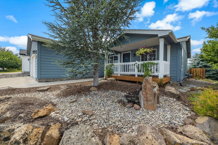 Immerse yourself in tranquility with this meticulously maintained home located in the gated Mountain View Park community in Bend, Oregon. A serene water feature introduces a spacious living area featuring vaulted ceilings and abundant natural light.

The kitchen shines with polished tiled countertops and new stainless steel appliances. Comfortable bedrooms and thoughtful bathrooms offer a tranquil retreat. From your living room or backyard, enjoy breathtaking views of the Cascade Mountains, painting a daily tableau of nature's grandeur.

This secure community also offers an active lifestyle with amenities like pickleball courts and a pool. Experience refined living nestled amidst unparalleled views in this Bend gem. Secure your sanctuary in Mtn. View Park today.