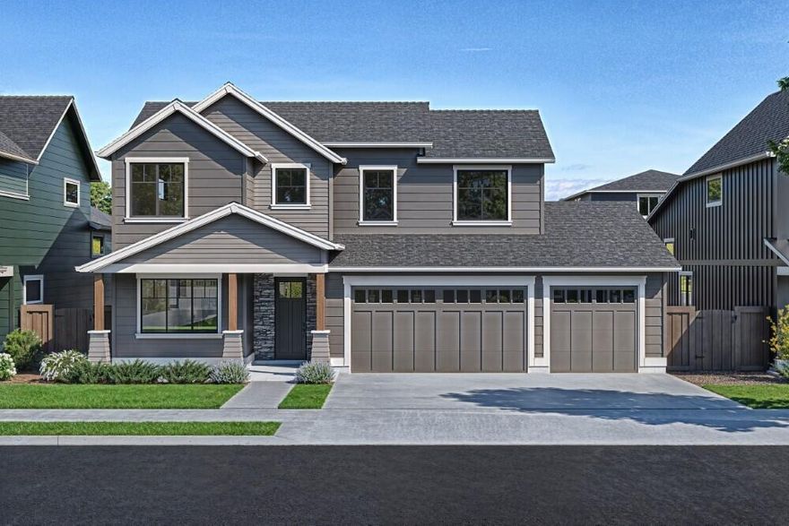 Tucked among the majestic Ponderosa Pines, home site 09 in the Signature community of Pahlisch Homes' Collier offers a tranquil, private retreat. With most homes backing onto lush green space, the neighborhood is an oasis of calm. Located just under a mile from the vibrant shops, dining, and amenities of Northwest Crossing, as well as nearby parks and schools, this home offers the ideal mix of seclusion and convenience in northwest Bend. Step outside to enjoy miles of scenic trails, with easy access to Mt. Bachelor and the Cascade Lakes for year-round outdoor adventure. The beautiful Siskiyou floor plan features bright, open living spaces, highlighted by large windows that bring the outdoors in. Upstairs, you'll find two guest rooms, while the main level offers an office (that could be a fourth bedroom) and a luxurious primary suite. High-end touches, including JennAir appliances, a tile walk-in shower, and engineered hardwood, elevate this home. Garage is 3 car with 2 bays tandem.