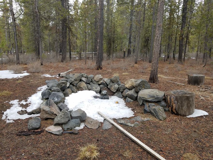 This quiet ''off grid'' property is perfect for the outdoor enthusiast person, it will fit all your recreational needs. Located within minutes of walking distance to the Wickiup Reservior area, where you can fish, go boating, ride your ATV, snowmobiles, etc.  Bring your imagination, your RV and enjoy your own slice of Central Oregon! 
Buyer to do their own due diligence with Deschutes County regarding building concerns.
Property is being sold ''as is''. the old cabin/shed is of no value and fragile condition.