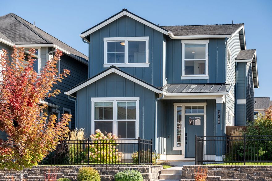 Come see the Paisley Cottage by Pahlisch Homes! This 3-bedroom, 2.5-bath, 1,921 sq. ft. home welcomes you with open-concept living, a cozy fireplace, and plenty of
natural light. Enjoy a modern kitchen with stainless steel appliances, a dedicated office, and a versatile bonus loft. The fenced side yard adds outdoor living space, and
the home is truly move-in ready. As a resident, you'll also have access to private community amenities including swimming pools, parks, green spaces, and miles of
paved paths.