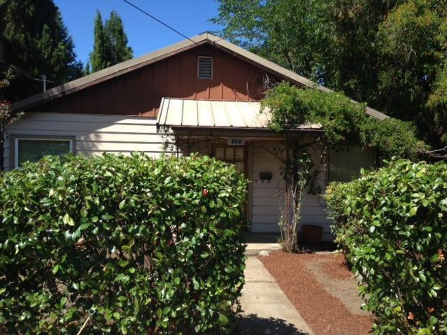 Great investment duplex with good bones. Fabulous location and potential. Only a couple minutes walk to downtown Ashland and right next to The Roasting Company. 2 single-level buildings on the property. The front unit is 1064 sqft. with 2 bdrms and 1 bth. The back unit is 360 sqft. with an open studio space and one bathroom. The back unit is attached to a covered carport facing C Street. Although it's on a main road, it is divided by thick greenery around the front of the property. The foundation is in great shape but the buildings themselves will need some work. Great for investors looking for a project!