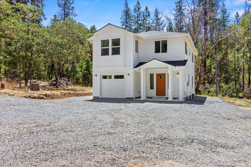 PRICE REDUCED!!! 2024 built HiLine home sitting on 40 acres in Williams, OR. This beautiful property comes with the main home at 1675 sqft 3 beds, 2.5 baths and a single car garage. 600 ft away there is a 2bd 2bath ADU approximately 1600sqft with its own separate driveway, freshly graveled. Next to it is a treehouse for the kids. Buyer shall conduct their own due diligence regarding the usages of the property. There is a seasonal pond on the property, a treehouse, shop/storage building (no foundation), walking trails, fenced garden with raised beds and so much more! The property is private, quiet and is a great opportunity for a multi-family set up or someone that just wants some land in a great location! There are two wells, 2 septic systems. Come and tour this property today, it won't last long! This is a special property ready for it's next owner!
