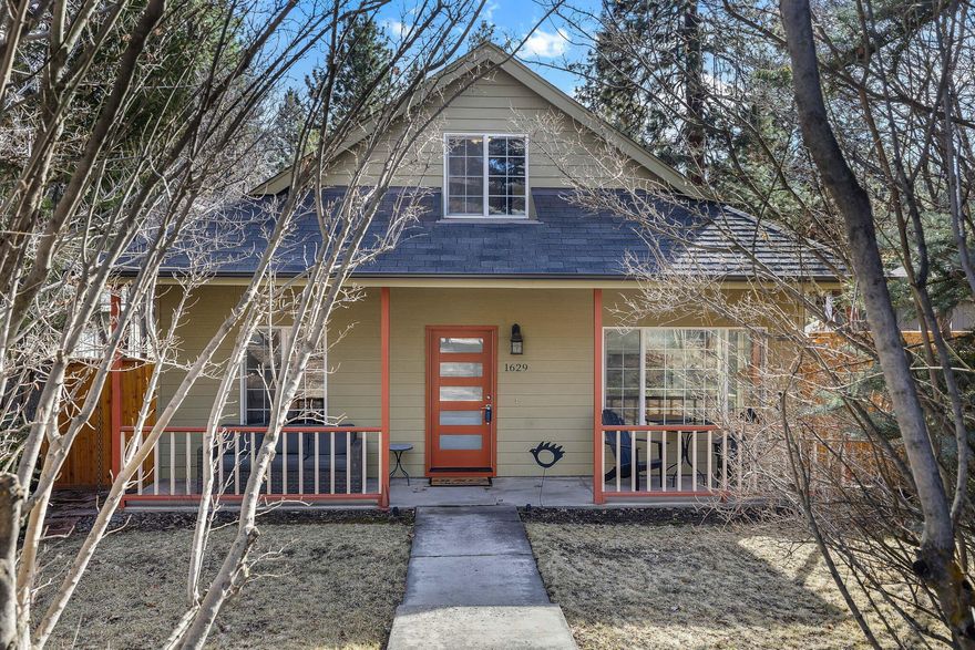 Discover the perfect blend of style, comfort and idyllic location in this (nearly) turnkey Westside Vacation Rental property. This home boasts 3 spacious bedrooms and 2 1/2 bathrooms providing ample space for families and groups. Situated a stone's throw to the popular Overturf Butte Trail System & dog park, outdoor enthusiasts will relish being less than 2 miles to Phil's Trail & other scenic routes. After a day of adventure, unwind in the thoughtfully designed living spaces, prepare cuisine in the functional kitchen offering leathered granite countertops & top of the line appliances. Outdoor entertaining is a dream with easy access to the patio with built-in benches & a gas fire pit. True privacy is enhanced with the yard being fully fenced. Downtown Bend is 1 mile and The Galveston Corridor is even closer. Reclaimed hardwood floors from a barn in Kentucky. High Efficiency HVAC. Short Term Rental Permit transfers with the property as the permit was obtained prior to April 15, 2015.