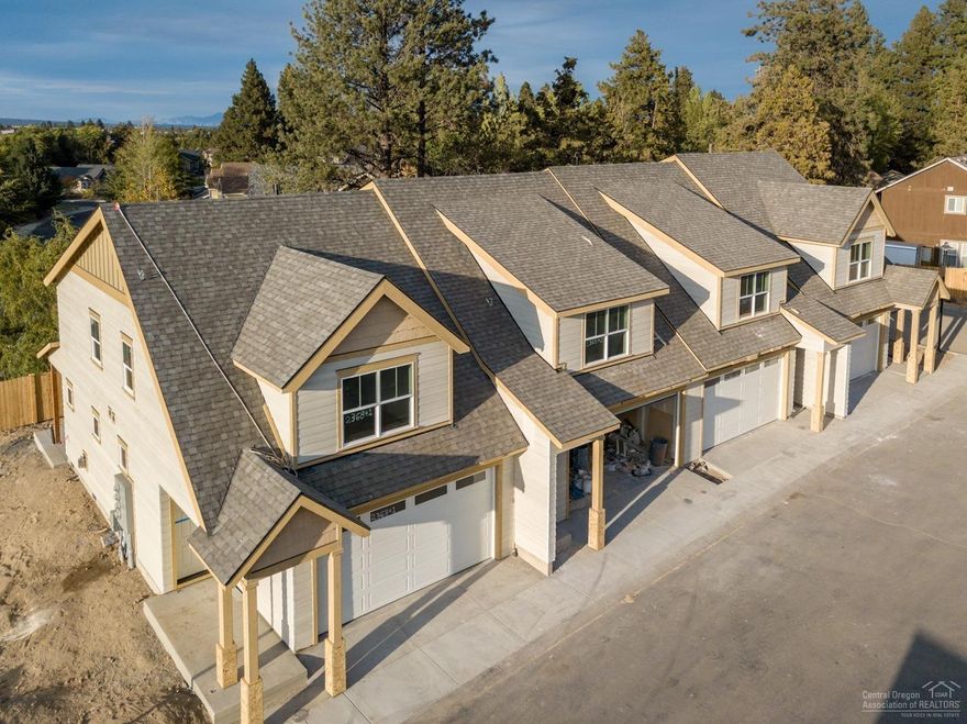Prime Mid-town Investment/Income Opportunity! 10 units on parcel 2, phase one of this new community of townhome style apartments. Each unit is approximately 1,496 SF, beautifully designed, light and bright, northwestern contemporary homes boasting vaulted ceilings and laminated wood in main living area. These units have 3 bedrooms and 2.5 baths. The kitchen features Alder cabinets, solid surface counters, and a nicely appointed stainless steel appliance suite with a walk-in pantry. All bedrooms are located upstairs, private patio, gas fireplaces in some units, and A/C included! Easy access to highway 97, shopping and the main Bend post office! Energy Star Certified. Estimated completion date for phase 1, parcel 2 is, November 2018. Parcel 1, Phase 2, (20 units) is under construction price point and completion date to be determined. See virtual link 2 for attached docs.