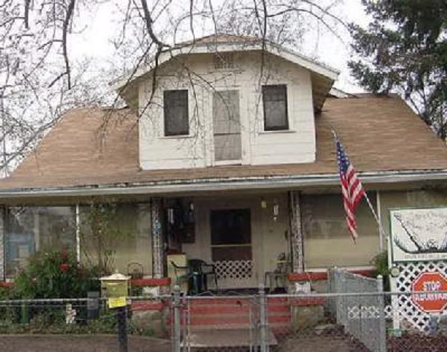 Great income property or single family residence with approved building lot attatched. Owner has scheduled outside of property to be painted when weather clears. SFR building lot.