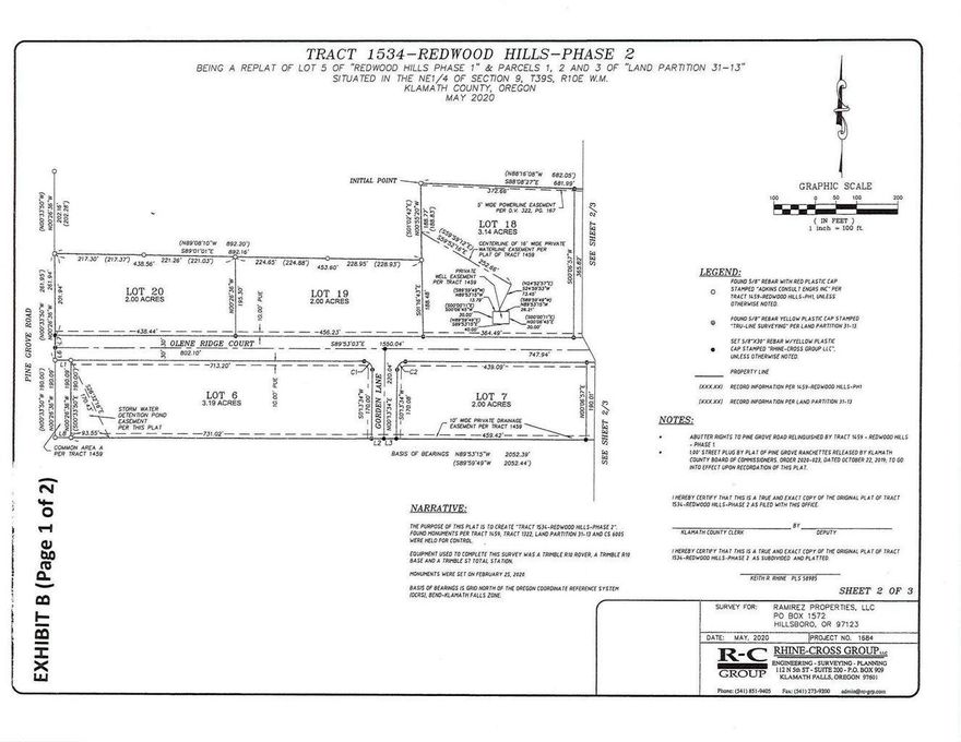 Olene Ridge Court is a new road in the Redwood Hills development in Pine Grove offering minimum 2 acre parcels in a country setting. Lot 20 is a level south facing 2 acre lot at the NE corner of Pine Grove Rd & Olene Ridge Courts. 1,700 sq ft minimum homes up to 28' are allowed. No manufactured homes. Animals restricted to dogs, cats, house birds and domestic swans. The HOA dues are $600 annually to pay for fire suppression, well upkeep, snow removal and road maintenance. Fees are due October 1 of each year. Development has gas and electric but buyer to satisfy self regarding cost of connecting to utilities. Seller is offering a shared well agreement with existing well on lot 18 with purchase.