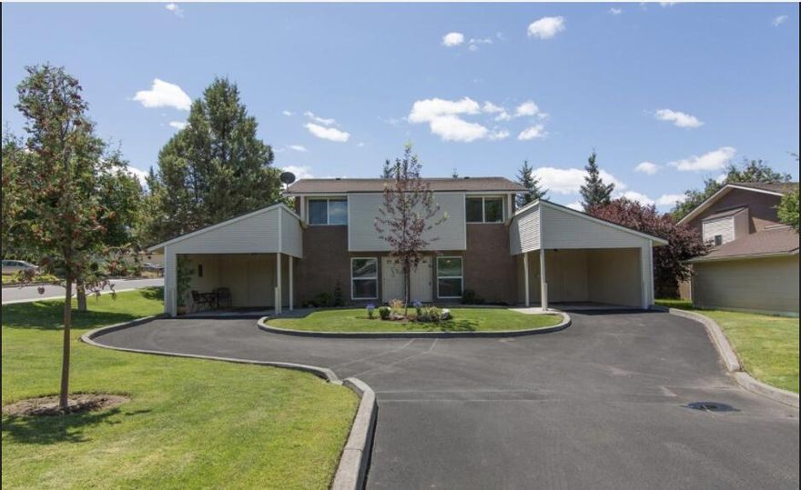 Duplex in a convenient NE Bend location! Each unit is 2bd/1bath with a nice landscaped and fenced back yard. Large corner lot in a quiet residential neighborhood.  Very stable rental history with one year leases. Just a short distance to St Charles Hospital, Bend Memorial Clinic and the Bend medical service community. Close to Costco and Forum retail center. Additional secure storage closets. Currently under professional property management. Well maintained, with a new driveway, and some updating throughout.