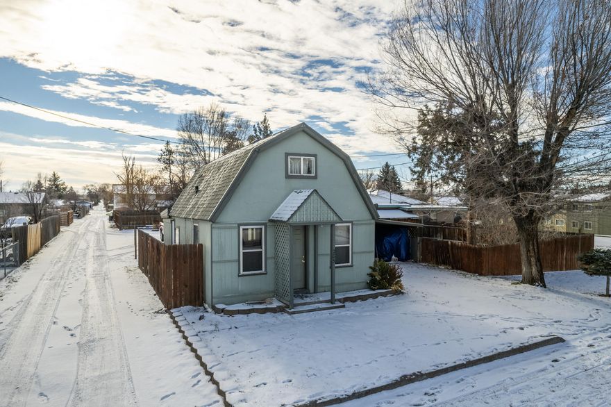 Calling all DIY, Fixer Uppers and Investors!!! Here is your chance to own a home located in the heart of Madras near the downtown corridor in close proximity to shopping, walking paths & parks. A lot of the heavy lifting has been completed, now it is time to put it all back together! Built in 1946 this sweet cottage style home has a covered carport and large side yard to create the future yard of your dreams! 

Call your trusted Realtor today to schedule your showing.