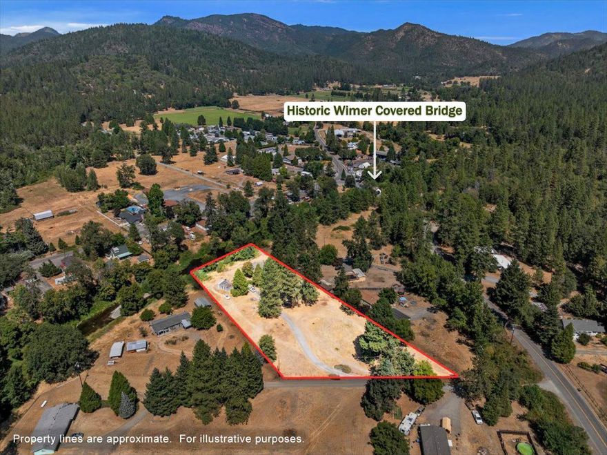 Now Vacant — More photos coming soon....

This 2.05-acre Creekside property brings together land, water, and newly refreshed home !!... Enjoy year-round Evans Creek frontage plus transferable irrigation WATER RIGHTS  from Evans Creek— a rare and valuable asset for gardening, livestock, or your small-farm vision... 

The 1,008 sq ft, 3 bed / 1 bath Home is currently being renovated with Fresh Paint, New Flooring, Updated Fixtures, New Appliances and More...  Move-In Ready Soon!!...

The acreage offers flat, usable pasture, a private well and septic, ample RV/boat parking, room to expand, and even your own Creekside Swimming Hole for summer fun.

A must-tour for anyone seeking land + water + turnkey updates!