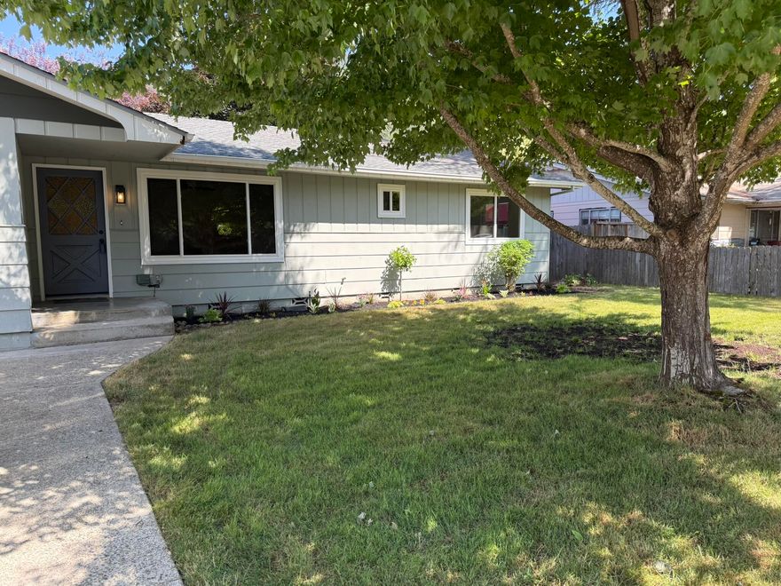 Discover the Wonder of 1651 SE Alexander Drive, offering the perfect blend of Mature Tree Privacy,
City Walking and Bike Trails all on a Cul De Sac and conveniently located just minutes from the Rogue River, Asante Medical Center, Rogue Community College and Historic Downtown Grants Pass.
This spacious floor plan features a striking Gas Fueled fireplace, and large picture windows.
Beautiful Oversized Rear Yards, with Walk Out Access to Large Aggregate Patio.

City Sewer Services and an Artesian Well.

Built In Shelving and Storage
Large Bedroom Closets
Linen and Coat Closets

Separate Laundry Room/Pantry Area

An attached two-car garage adds convenience, and the Fenced Side Yard is large enough for a Boat and RV..


1840 SQ FT HOME
10,000 SQ FT LOT
ADU POTENTIAL
OVER SIZED GARAGE