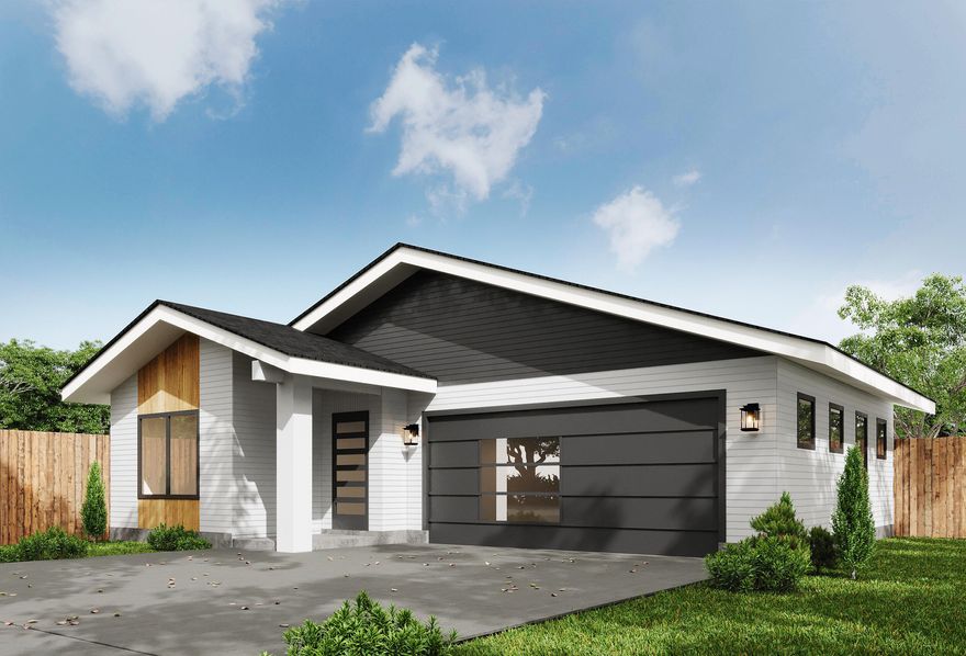 Under construction! Welcome to Korbin Meadows, Phase 1, a new community in desirable neighborhood of SW Redmond. Lot 10 is a .19 acre corner lot featuring the Cascade floorplan w/ contemporary NW design & mtn views. Single level living with 3 bdrms, 2 baths and 3 car (tandem) garage. Extensive separation between primary bdrm (w/ walk-in closet & 2 vanities w/ quartz counters & tile backsplash & enclosed toilet) & 2 guest bedrooms w/full bath. Entertain in your kitchen w/ SS appliances, pantry, full height tiled backsplash, extensive slab quartz countertops, soft-close cabinets, large island opening to vaulted dining area & great room w/ decorative gas burning fireplace. Durable laminate plank flooring thru-out w/ carpeted bdrms. Laundry/utility room too. Fenced backyard w/ landscaping & sprinklers, RV/boat parking & entrance gate. Upgraded finishes & A/C included! Est. completion December 2023.*Rendering/floorplan subject to change. Photos for reference only, finishes may vary.