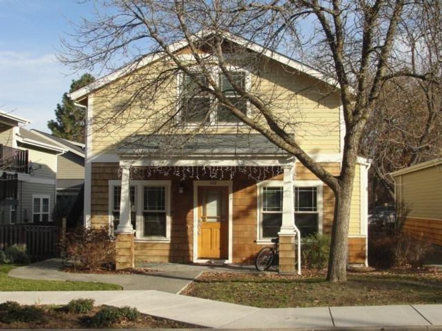 This well maintained Ashland duplex, built in 2006, is one eight units in a complex. Lower unit #112 is approx. 960 sq. ft., 2 bd. /2 ba., with carport and storage closet leased at $1175.00 per mo. Upper unit #114 is approx. 503 sq. ft., 1 bd., 1 ba., + a large built -in storage closet off the front patio entry leased at $950.00 per mo. Each unit includes washer/dryer, microwave, and conventional stove ovens, and refrigerator. Great location near schools, SOU, shopping, and the Downtown Ashland Plaza. Oregon State licensed listing agent is related to seller.