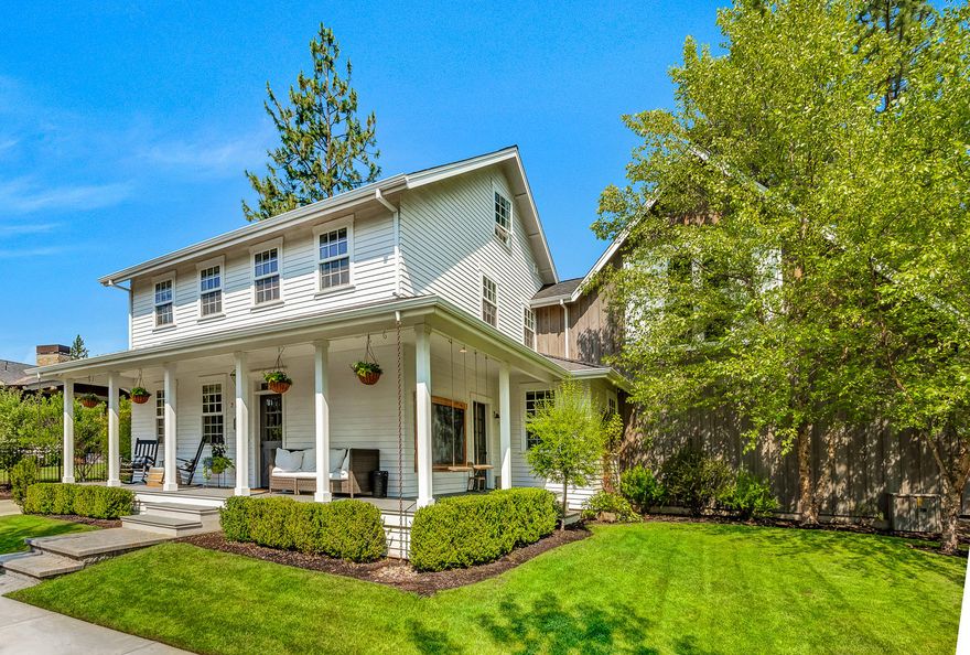 This Westside Oasis is the perfect blend of vintage farmhouse charm & thoughtful, modern design. Classic wraparound porch pulls you into a generous main living area designed for entertaining, accented by wide-plank hardwood floors, white wood-clad ceilings & double French doors to the private courtyard.  A masterfully designed kitchen is anchored by an oversized island & filled with custom cabinetry, 6 burner AGE Legacy range & double pantry.  Adjacent flex room is ideal for schooling or socializing w/direct courtyard access. Upstairs, the primary retreat includes an infrared sauna, clawfoot tub, marble shower and a custom walk-in closet. The ''bunkroom'' boasts a second living area, 2 bedrooms & loft. Enjoy your own personal park on this 3/4 acre lot, complete with a stand alone 540sqft cottage, ideal for friends & family. Add to all of this, there is also a unique development opportunity with the potential to create up to an additional, 3 city lots. This opportunity can't be missed!