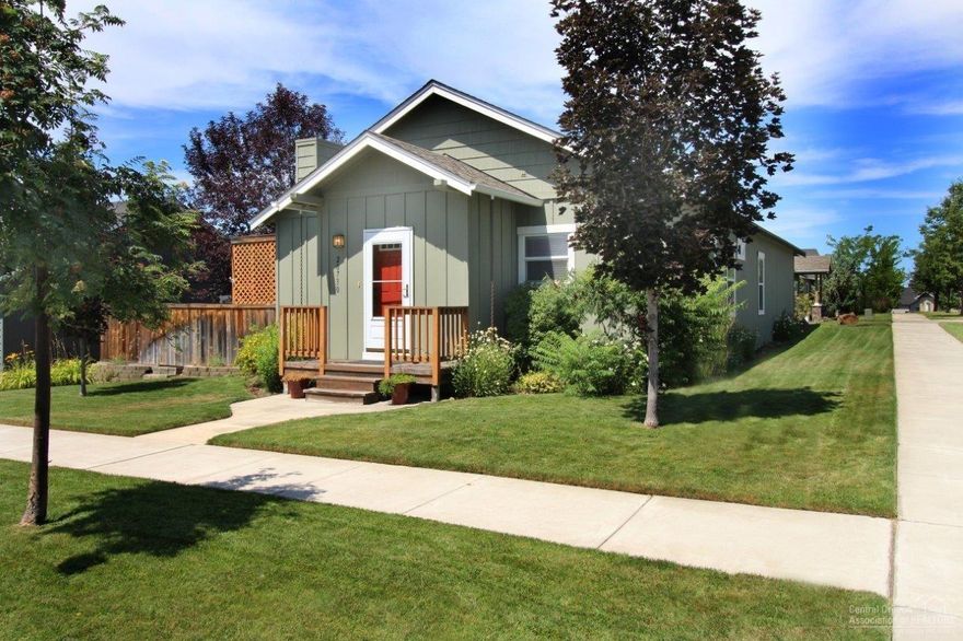 WOW! This Sharp & clean owner occupied 3 bed/2 bath home is ready to move into & will not last long, especially at this price. And it comes with a one year home warranty. Central AC & Gas Heat plus a Gas Fireplace. Alley garage access; a corner lot and a private yard with a covered deck. Pride of ownership is evident in this home and in this great community in NE Bend. Don't wait!