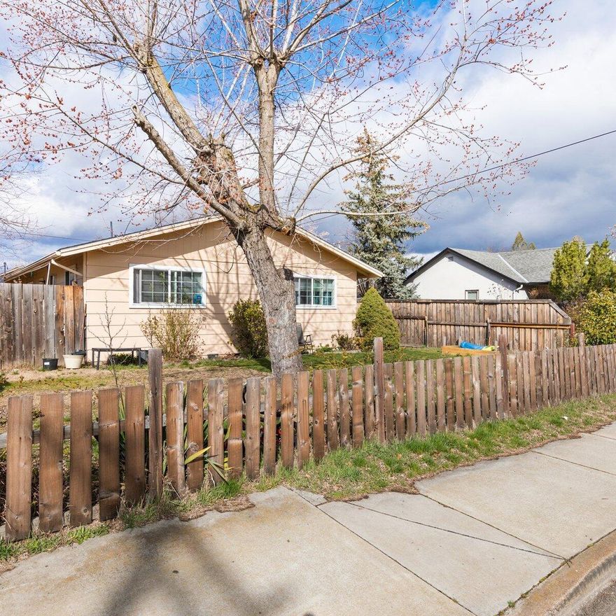 In a prime location close to shopping and schools, this great duplex on .23 acres offers the perfect blend of convenience and comfort. Both units feature oversized single car garages with workshop area and ample storage space, private patios, and separate fenced yards. Garages are both situated between the units, so occupants do not share a living space wall! Both units also have paved driveways and parking areas. The larger unit is a spacious 3 bedroom 1.5 bath with 1188 sf of living space, with all new kitchen appliances, roof, and LVP flooring within the past 3 years. The smaller unit offers 2 bedrooms and 1 bathroom in 720 square feet, making it an ideal option for those seeking a cozy, low-maintenance living space. Both units had new hot water heaters installed in 2021 and 2022. Don't miss out on this incredible opportunity to own this great duplex in a great central location for an affordable price!