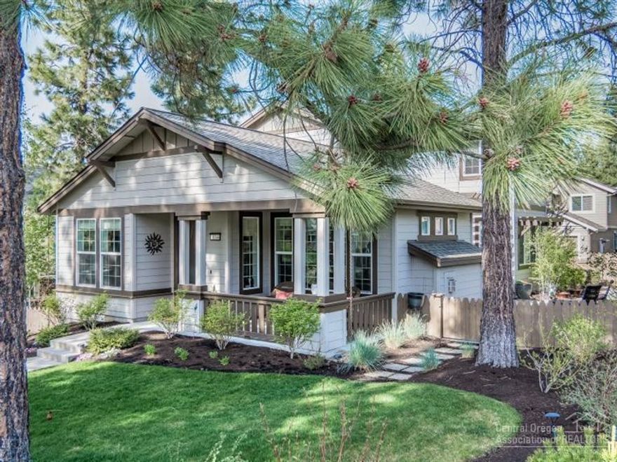 Located in the Parks At Broken Top on a quiet tree lined street. Immaculate owner maintained home opens to a private natural common area out the front door. Open concept with vaulted ceilings, large picture windows and master suite on the main floor. Featuring 2 additional bedrooms & a spacious office nook upstairs. The BRAND NEW 621 Sq Ft additional cottage features a private entrance, full kitchen, bedroom, living & full bath. Hiking/biking trails steps away with skiing, Old Mill & Downtown nearby.