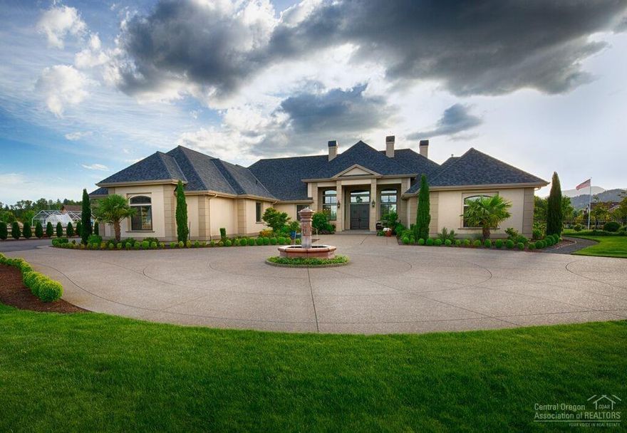 Exquisite wine country estate on an acre of sheer beauty. This home has so many features we can't list them all, including a dream kitchen, huge granite island, a double oven, 2 dishwashers, a double wide refrigerator, a wet bar and more. Movie room boasts antique light fixtures and an 80screen TV. Large outdoor deck with ceiling fans, fireplace, TV, built in BBQ and Hot tub. Top of the line surveillance/Alarm system. RV garage includes shop and bonus room. Must See!