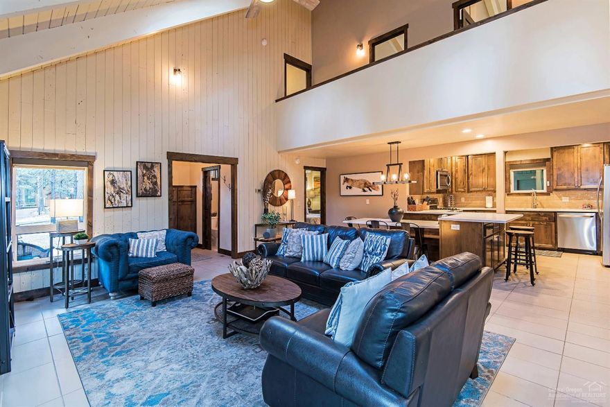 SH2 Black Butte Ranch home remodeled TOTALLY in 2016. Additions include main floor master suite, entry with custom wooden storage lockers, powder room and 2nd floor bathroom. Features new flooring, propane fireplace, all new kitchen and appliances, plus custom dining table creating an island. New stairwell to catwalk expanded with 1/2 wall added and new sheetrock in upstairs ceilings. New furnace, heat pump & ductwork. All the lighting is new and all the electrical was redone, with new electrical panel and new outlets. New roof, new composite deck and even new wind break wall sidewalk and back door to carport. All this with access to forest land from this super charming home! Furnishing included - absolutely turnkey!