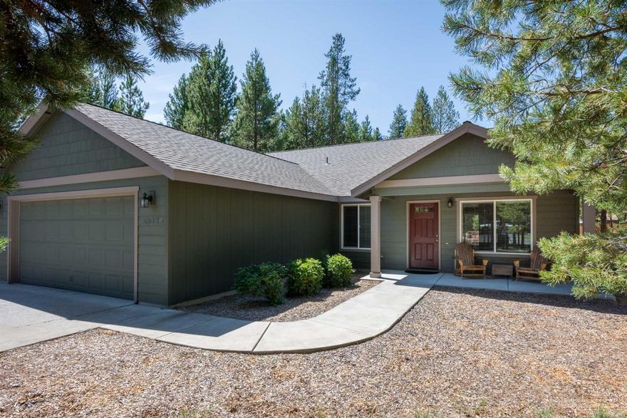 Single level living on a corner lot, not far from community boat launch and the Deschutes River. This home is like new. Original owners and always a second home, never rented - lightly used. Wonderful great room and an open kitchen with bar seating. Hickory cabinets add style and color. The master bedroom is large and equipped with a walk-in closet. The back patio sports a large Timbertek deck and a hot tub. There is ample room on the side to park an RV or a boat. Furniture to be included on a separate Bill of Sale outside of escrow. Don't miss this home!