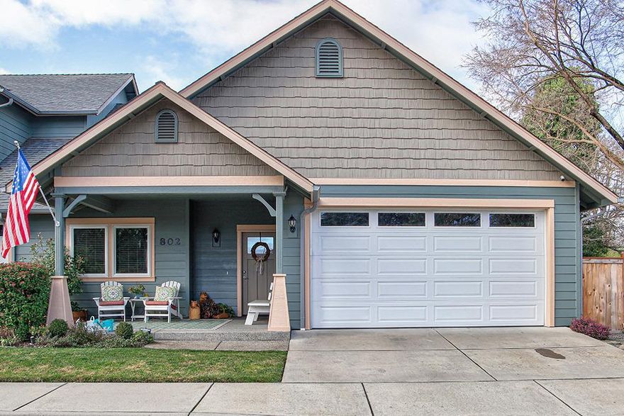 Beautiful Craftsman Style Condominium in a wonderful 55+ Community. This Immaculate Home shows Pride of Ownership everywhere you look. Featuring a Covered Front Porch, 1288 Sq Ft of living space, 2 Bedrooms, 2 Bathrooms, Granite Counters, and Stainless Appliances in the Kitchen, Large Living Room w/Corner Gas Fireplace, Large Master Suite, w/Walk-In Closet, Separate Laundry Room w/Pantry, and 2 Car Attached Garage. This home has been wired for a Back Up Generator, and the generator is included in the sale. The Yard is Beautifully Landscaped and includes the Storage Sheds in the back yard.