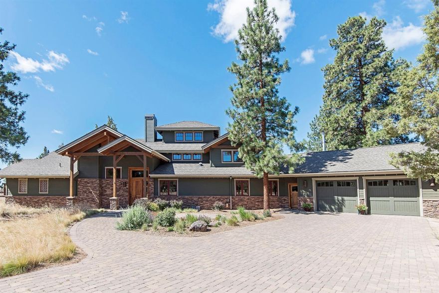 Mountain views and privacy! Beautiful 4,095 sf custom home on 80 acres with no neighbors apparent! Home features stunning wood work, huge windows, superinsulated ICF walls & engineered foam panel roof system, Travertine & tile flooring with in-floor radiant heat. Total energy independence (see attached Property Highlights doc for more information). Large Barn/Shop with guest quarters above, RV station, fenced horse compound with outdoor arena, large loafing area, round pen, Sisters Schools.