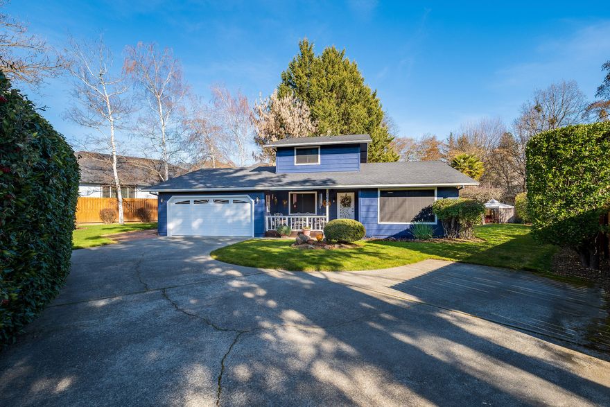 OPEN HOUSE SATURDAY FEBURARY 5TH 11AM TO 2 PM!!  Beautiful, well maintained home in a desirable NW neighborhood! This lovely home features an open floor plan, large living room and a  second space that could be used for a home office. Included with an attached two car garage. This light & bright 3 bed, 2 full bath, 1786 sq ft home has a modern kitchen with a breakfast bar newer appliances & a pantry. Upstairs master bedroom is spacious with a walk-in closet and glass walled shower that features dual heads. Exterior features include .41 acres of perfectly manicured landscaping with walking paths, a gazebo and a large shed all backed up to Gilbert Creek. Don't let this gem get away!