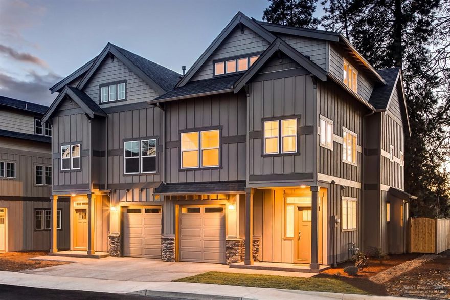 Beautifully finished townhome located within walking distance to Old Mill District, Fred Meyers, trail system, and dog park. Enjoy quality finishes to include tile entry, bathrooms, and laundry room, laminate flooring entire first level, and slab granite in kitchen, bathrooms, and laundry room. Kitchen boasts under-mount sink, under cabinet lighting with custom cabinets, SS appliances, and center island. Whether entertaining or relaxing at home, the open great room and third level loft are the perfect fit.