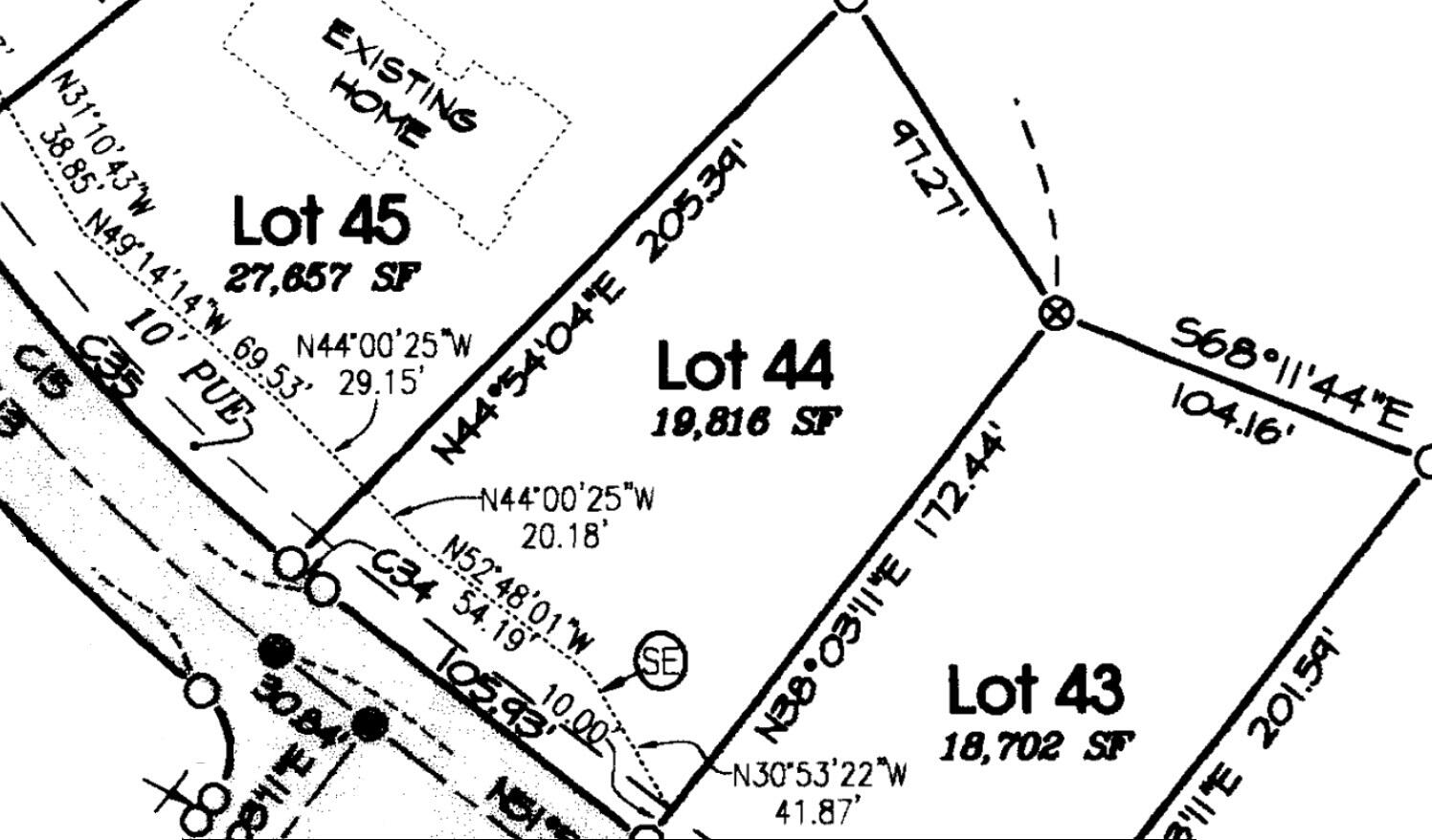 Saddle Ridge Subdivision Phase 2 - Land