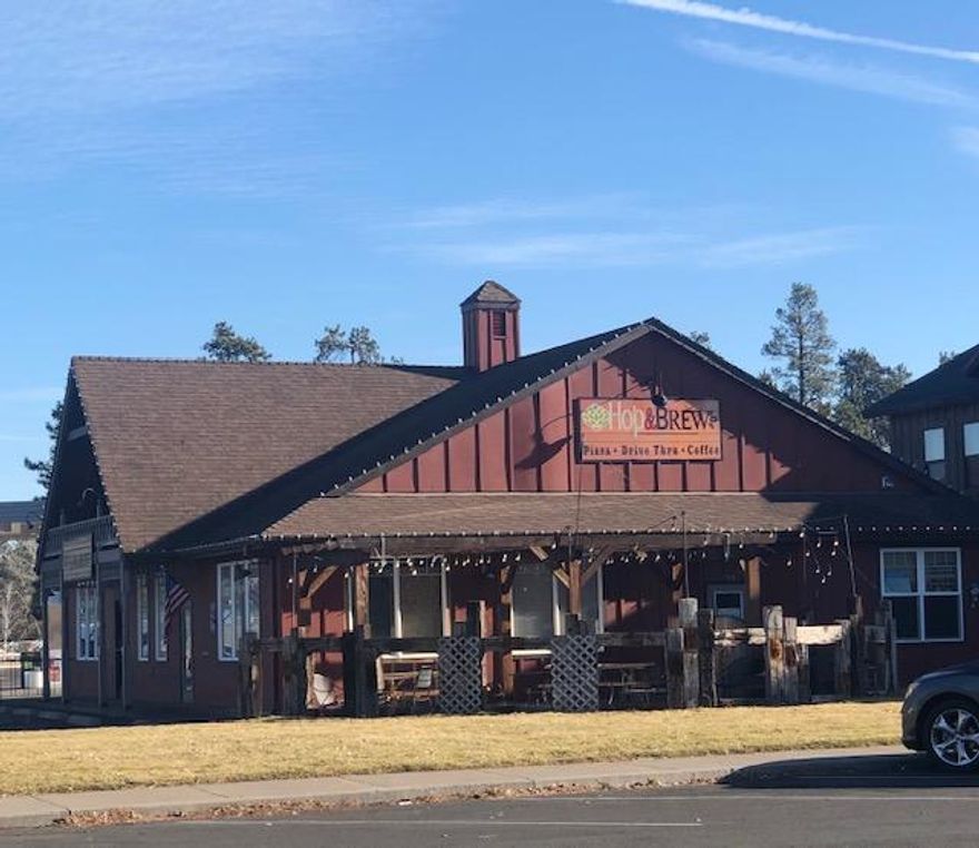 Must see restaurant building with two tenants, plus land area for additional Mix use development.