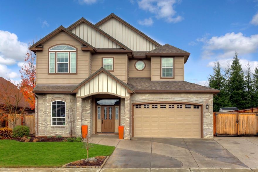 Stunning home in Bluegrass Downs! Main floor features gourmet kitchen open to family room, formal living and dining, and office...all with spacious ceilings. Upstairs you'll find extra large master with ensuite, Bonus room which could also be a 5th bedroom? and two more bedrooms, laundry upstairs. Outside is a covered patio, water feature, hot tub, over the top outdoor kitchen, storage shed with electricity. Garage is 3 car (tandem) with Extra deep RV parking for all your toys.