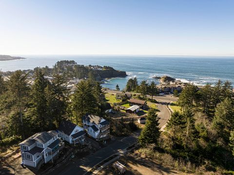 Tiny photo for 640 NE Lillian Lane, Depoe Bay, OR 97341 (MLS # 220214966)