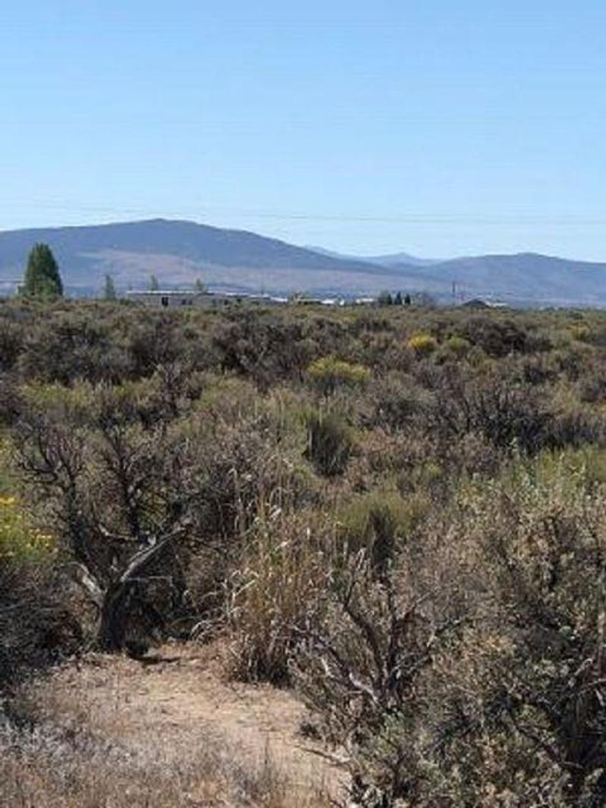 This is a 4-acre residential lot with community water at the property line.  Power is also located close by.  Use as a recreational site or place a septic system on property and build your dream home or cabin.  Lots of options to decide.  This is one of the few lots that is over the 2+ ac lots in this subdivision.  Features beautiful mountain and valley views.  Just minutes from downtown, golf course, sand dunes, and more.