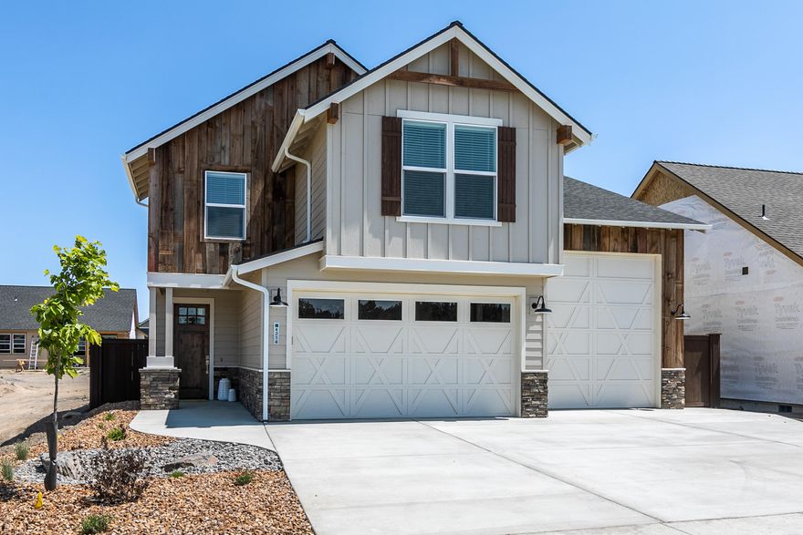 2020 COBA Tour Home! Welcome to Prairie Crossing, a neighborly well-designed community distinguishing itself from the ordinary. A community not only built with quality, but efficiency. The Fetterman floorplan offers 4 bedrooms with master on the main. 2.5 baths, open concept features fully tiled shower in master, heated bathroom floor, solid surfaces & Quality finishes. This home includes Double Ovens, laundry sink, blinds througout, Refrigerator, Washer & Dryer, and Upgraded Lighting. Many Designer touches included, you don't want to miss! Like all homes in Prairie Crossing, home includes landscaped front and back yard, fully fenced with covered back patio. EA Certified, Central AC, tankless hot water tank w/ recirc pump, under-mount kitchen sink, hard wood floors, 9'-10' ceilings, & 8' front door. Fully finished garage and so many more details. Community Park, Pavilion & Dog Park. See the difference at Prairie Crossing! Directly N of Ridgeview HS and W off of Canal.