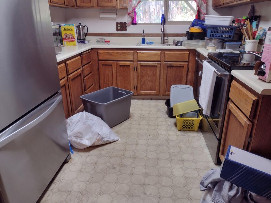 Fixer with good bones. Nice location in a small town. Seller is selling as is. Price reflects the condition. Personal property included at no stated value.