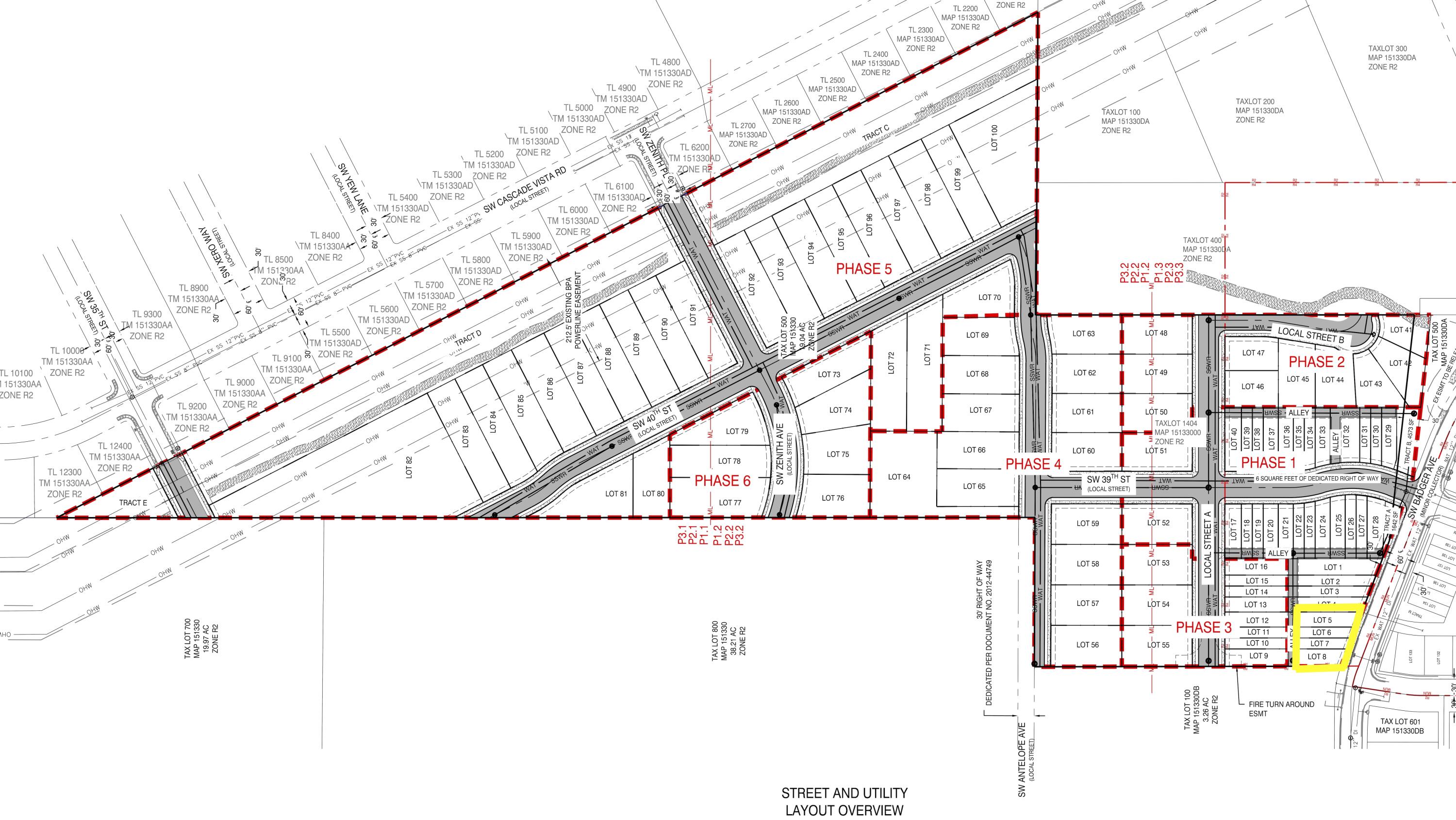 3969 SW Badger Avenue Lots 5-8