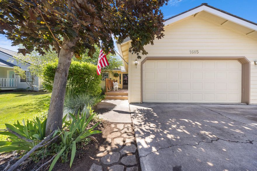 Seller offering $5,000 credit toward buyer's closing costs! Charming home tucked away in the established Windance neighborhood! This delightful 3-bedroom, 2-bath residence features an expansive backyard, a spacious deck for entertaining, a storage shed, and box gardens for your green thumb. Enjoy great curb appeal with mature trees, vibrant green grass, and ample parking for all your toys. Stainless steel kitchen appliances, a newer hot water heater, roof replaced in 2016 and a home energy score of 9 out of 10! The garage offers additional convenience with installed overhead storage. Ideally located near schools, parks, and shopping. Don't miss out on this wonderful opportunity!